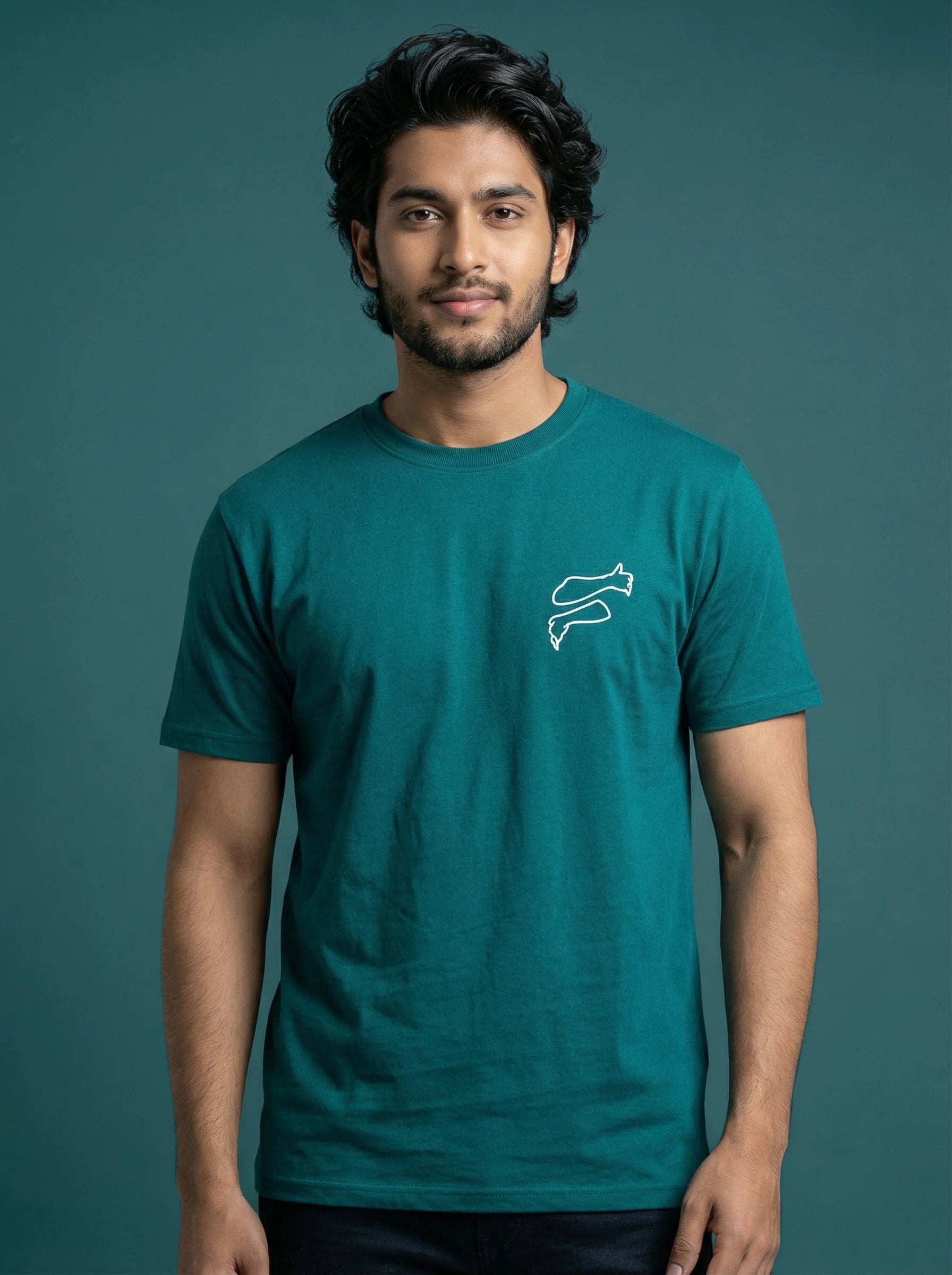 Powder Blue Emblem T-Shirt