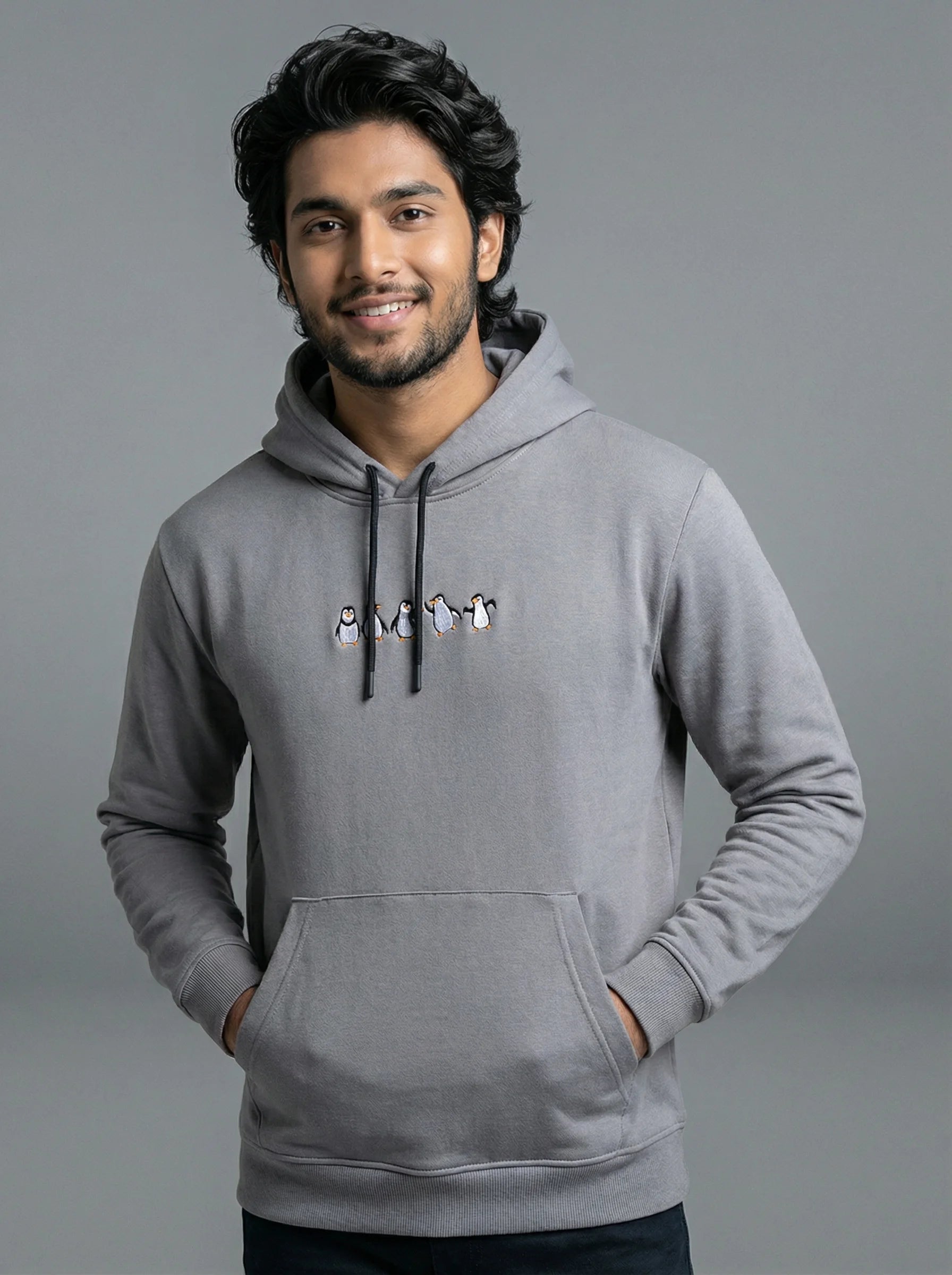 Frost Embroidered Hoodie