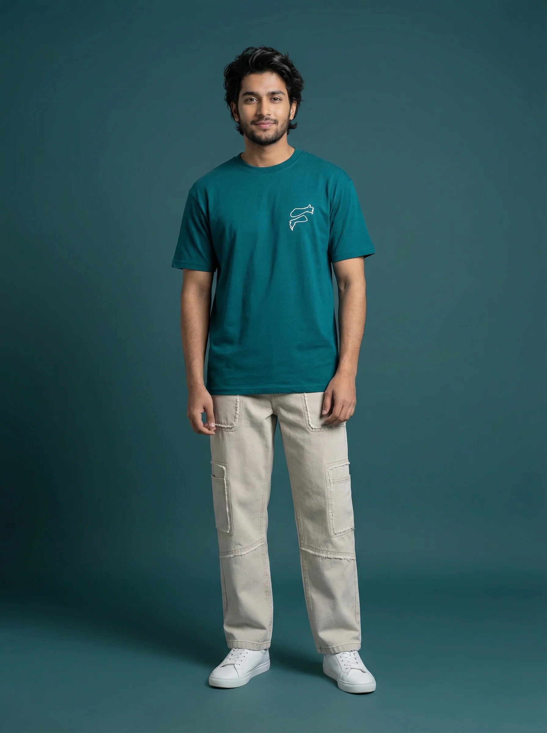 Powder Blue Emblem T-Shirt