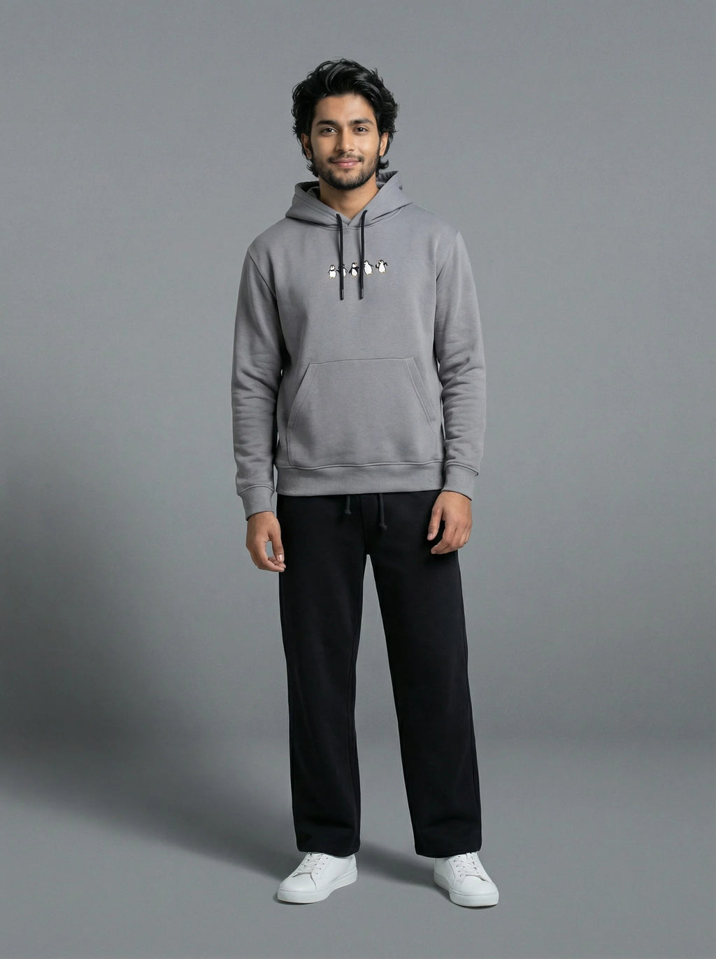Frost Embroidered Hoodie