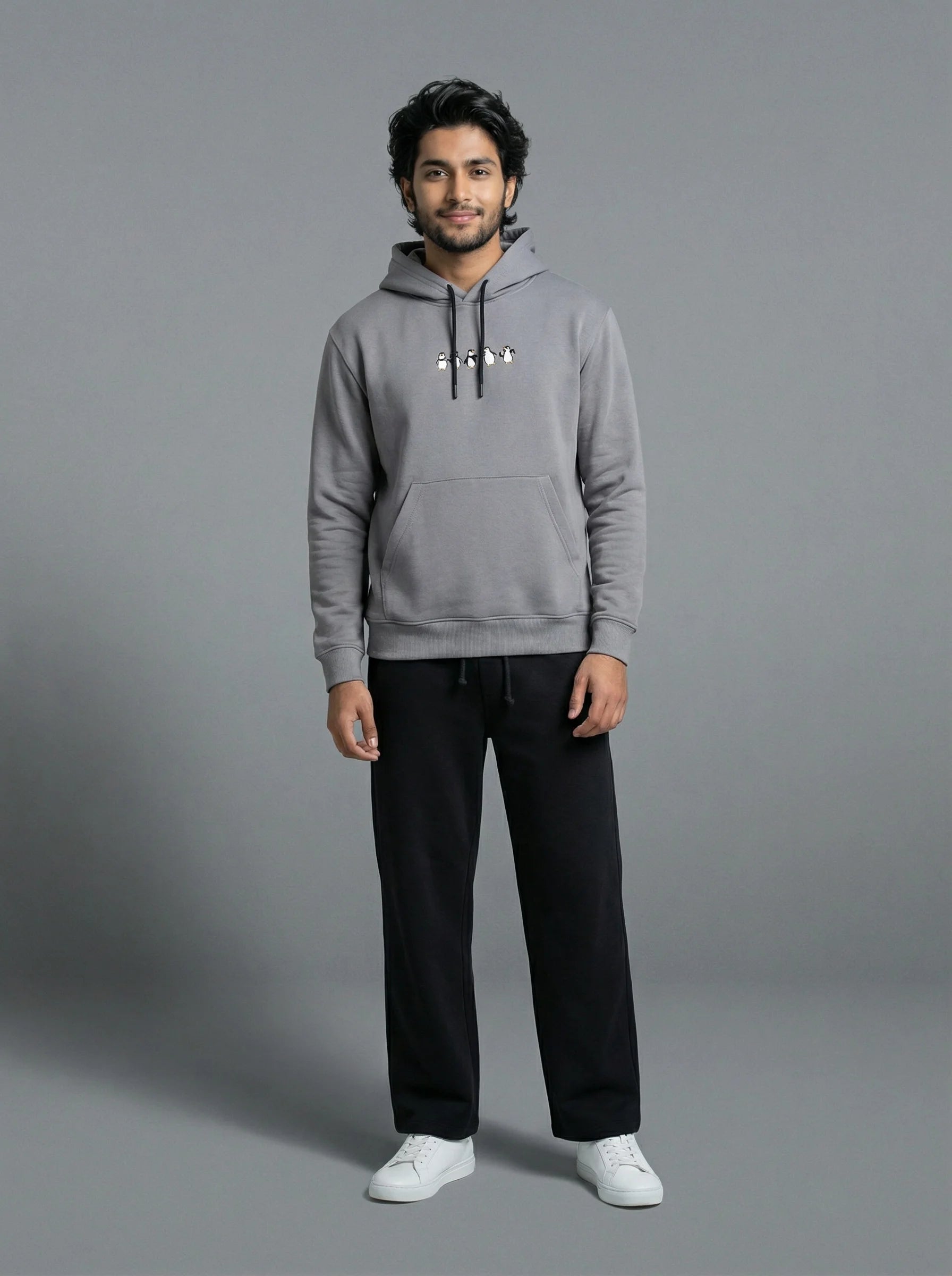 Frost Embroidered Hoodie