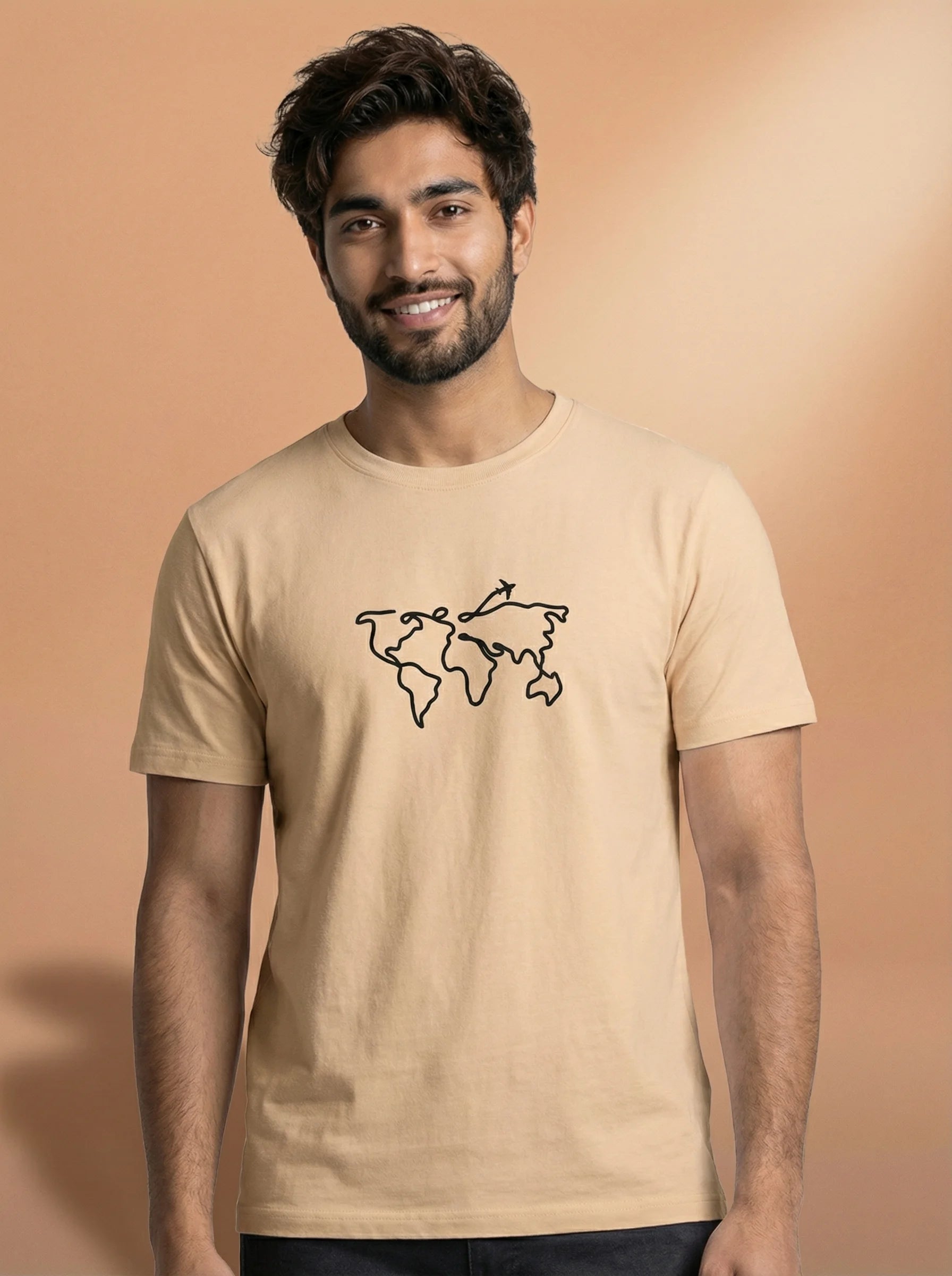Voyager Beige T-Shirt