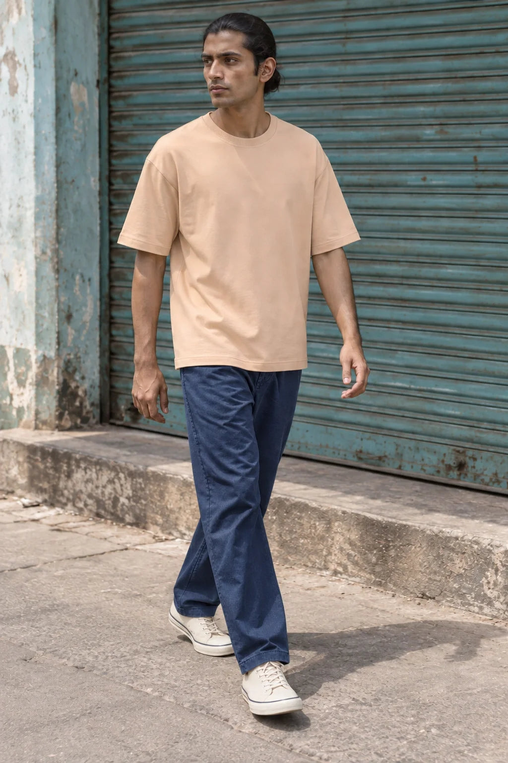 KLOVI Off-White Plain Tee