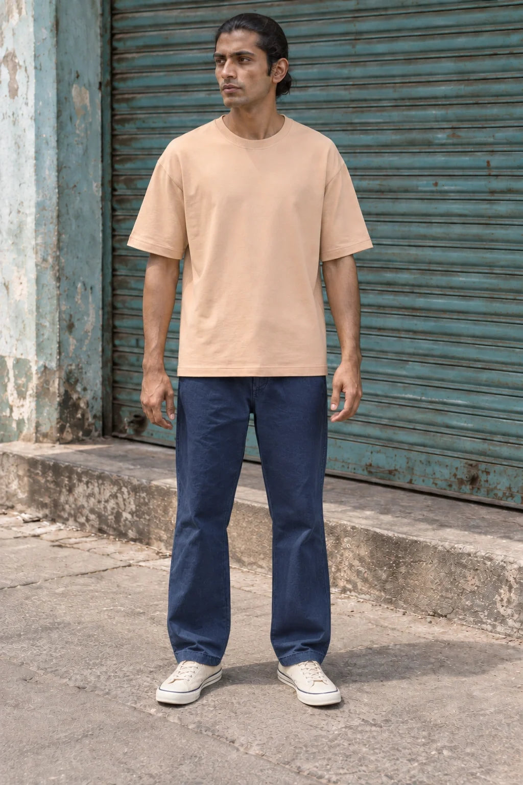 KLOVI Off-White Plain Tee